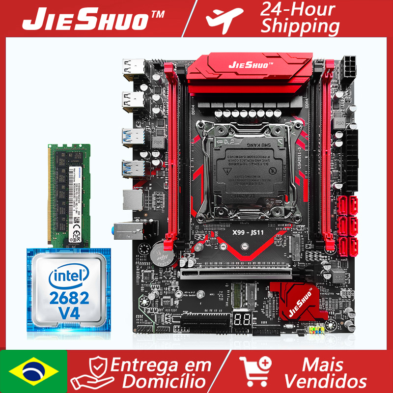 Ddr4 16Gb - Placa Mãe X99-JS11 LGA 2011-3 +