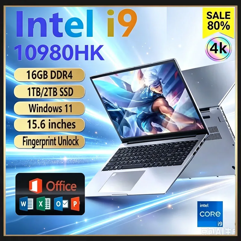 Ddr4 Laptop Ram - Laptop portátil de 15,6 polegadas, processador