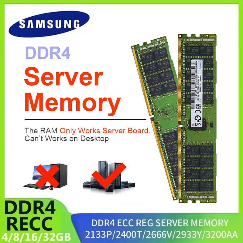Ddr4 3200 16Gb - Memória de Servidor SAMSUNG DDR4 RAM