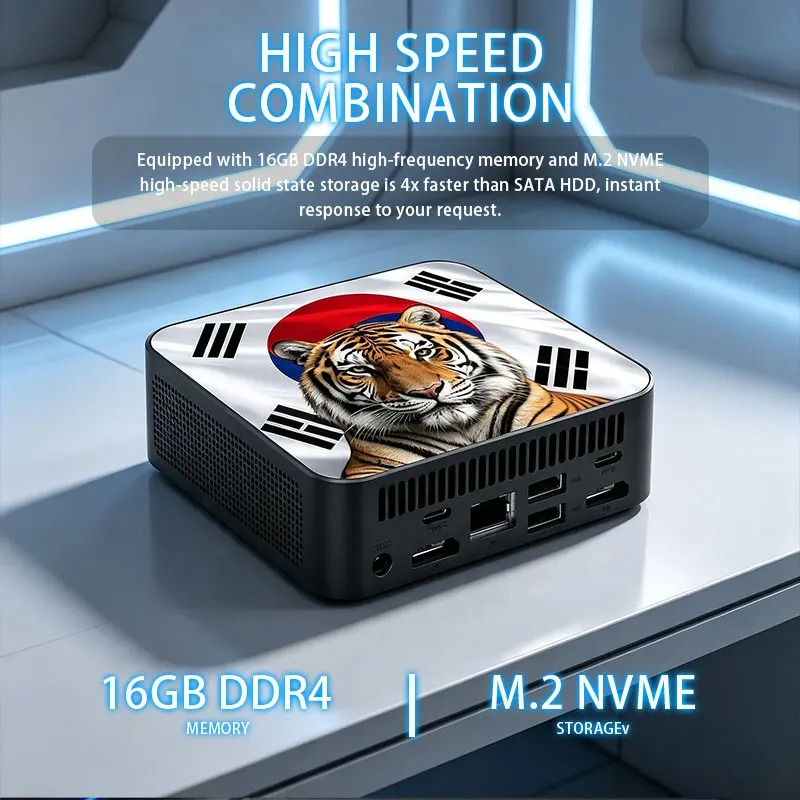 Mini PC Ultra Rápido Intel Cor - Ddr4 16Gb avaliação e preço