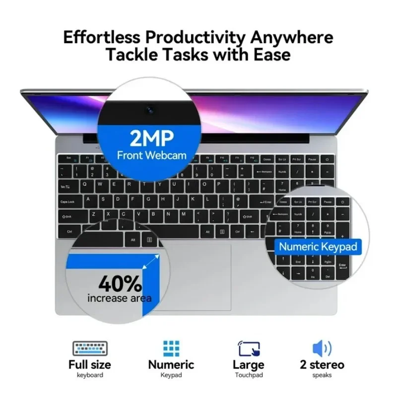 Novo Laptop 2026 de 15,6' com  - Ddr4 32Gb avaliação e preço
