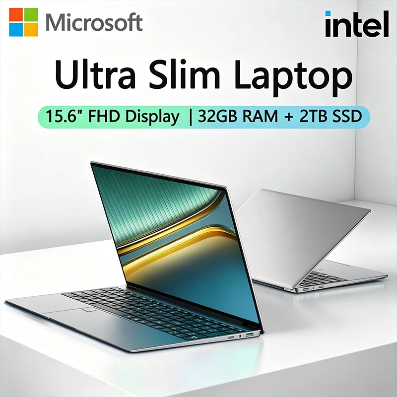 Novo Laptop Ultra Slim de 15,6 - Ddr4 32Gb avaliação e preço