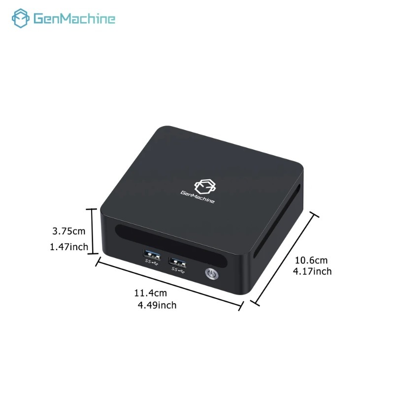 Mini PC GenMachine Ren5000 550 - Ddr4 3200Mhz avaliação e preço