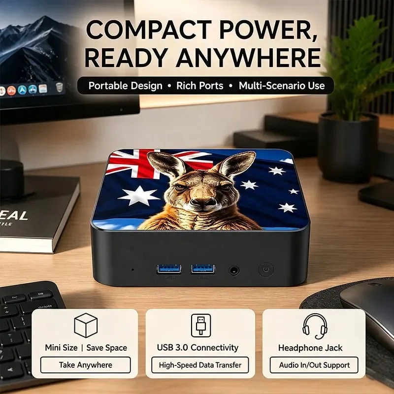 Novo Mini PC Poderoso, Computa - Ddr4 Desktop Ram avaliação e preço