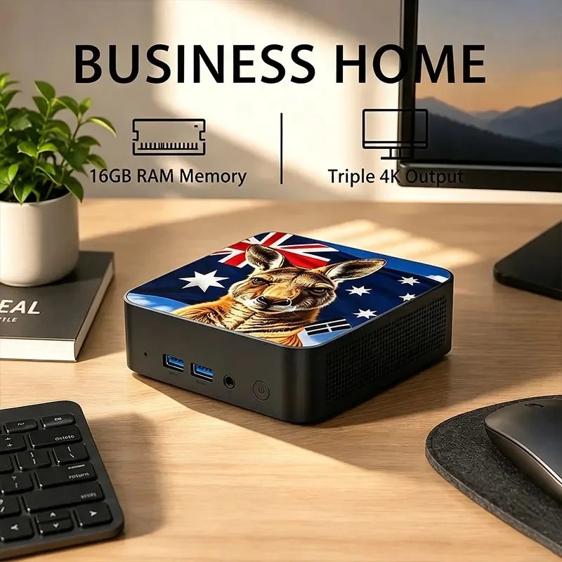 Novo Mini PC Poderoso, Computa - Ddr4 Desktop Ram avaliação e preço