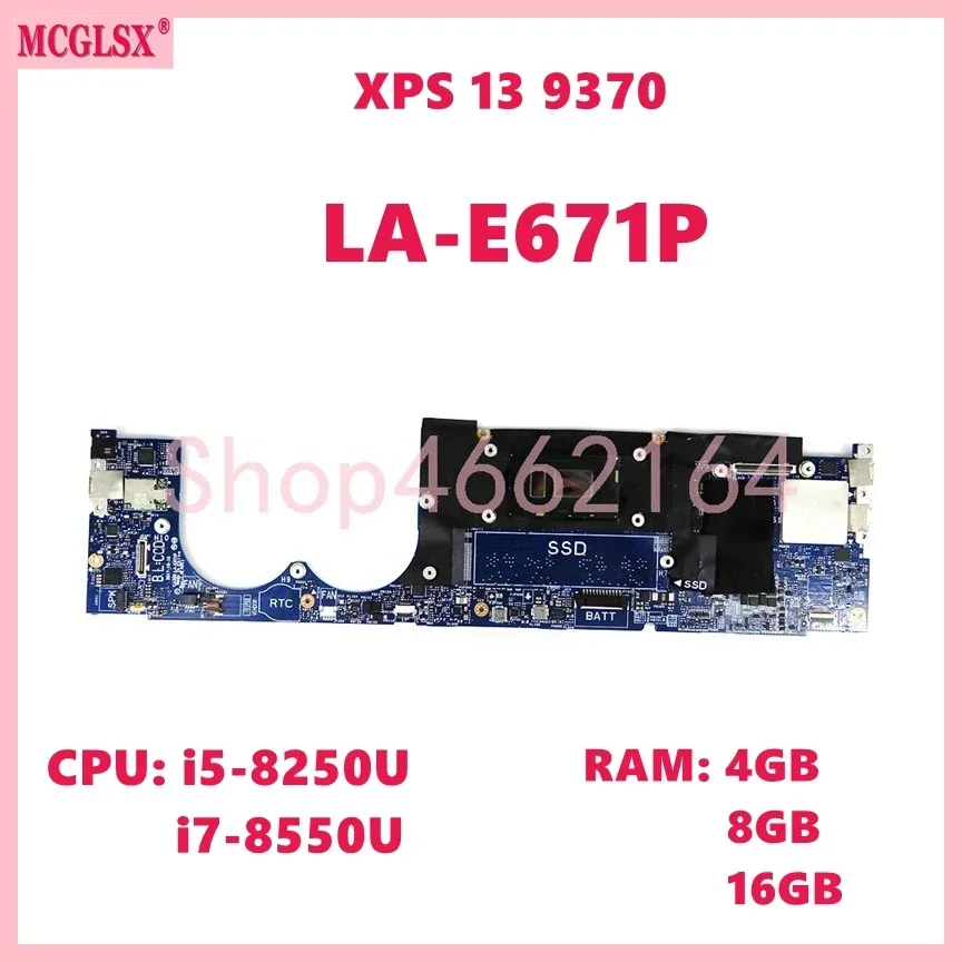 LA-E671P com i5-8250U i7-8550U - Ddr4 8Gb avaliação e preço