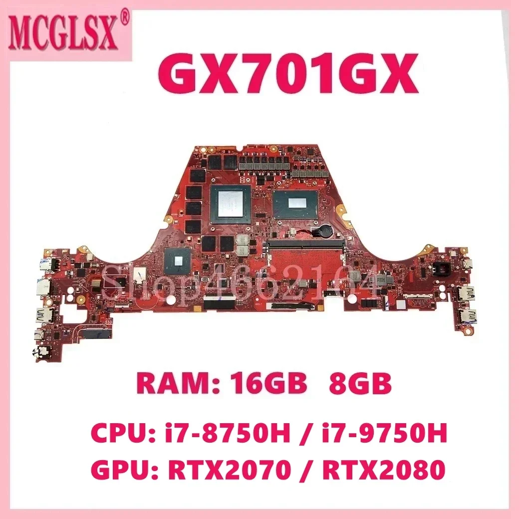 Placa-mãe GX701GX com CPU I7-8 - Ddr4 8Gb avaliação e preço