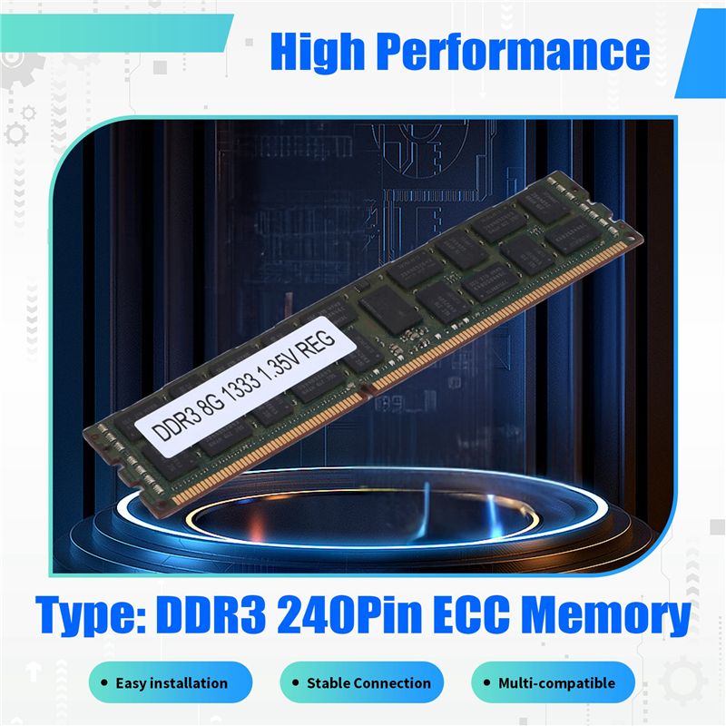 Memória RAM ECC DDR3 8GB 1333M - Ddr3 Ram avaliação e preço