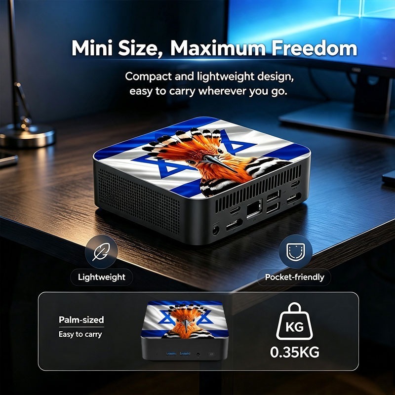Novo Mini PC Intel Core N150 p - Ddr3 Ram avaliação e preço