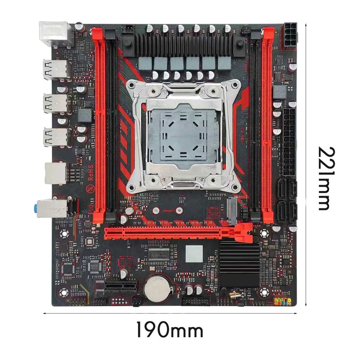Placa-Mãe X99 (A01R) X99 P3 LG - Ddr3 Ram avaliação e preço