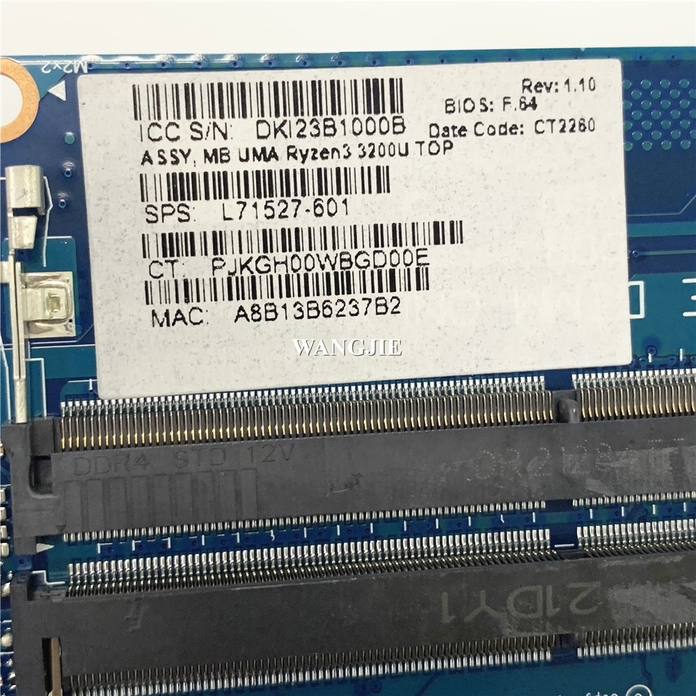 Para HP 14-DK Laptop Placa-mãe - Ddr4 3200 16Gb avaliação e preço