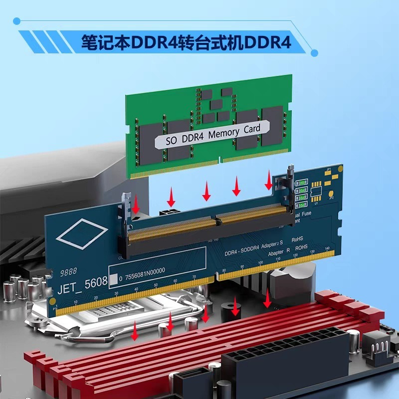 Adaptador de Placa DDR3 DDR4 D - Ddr3 Ram avaliação e preço