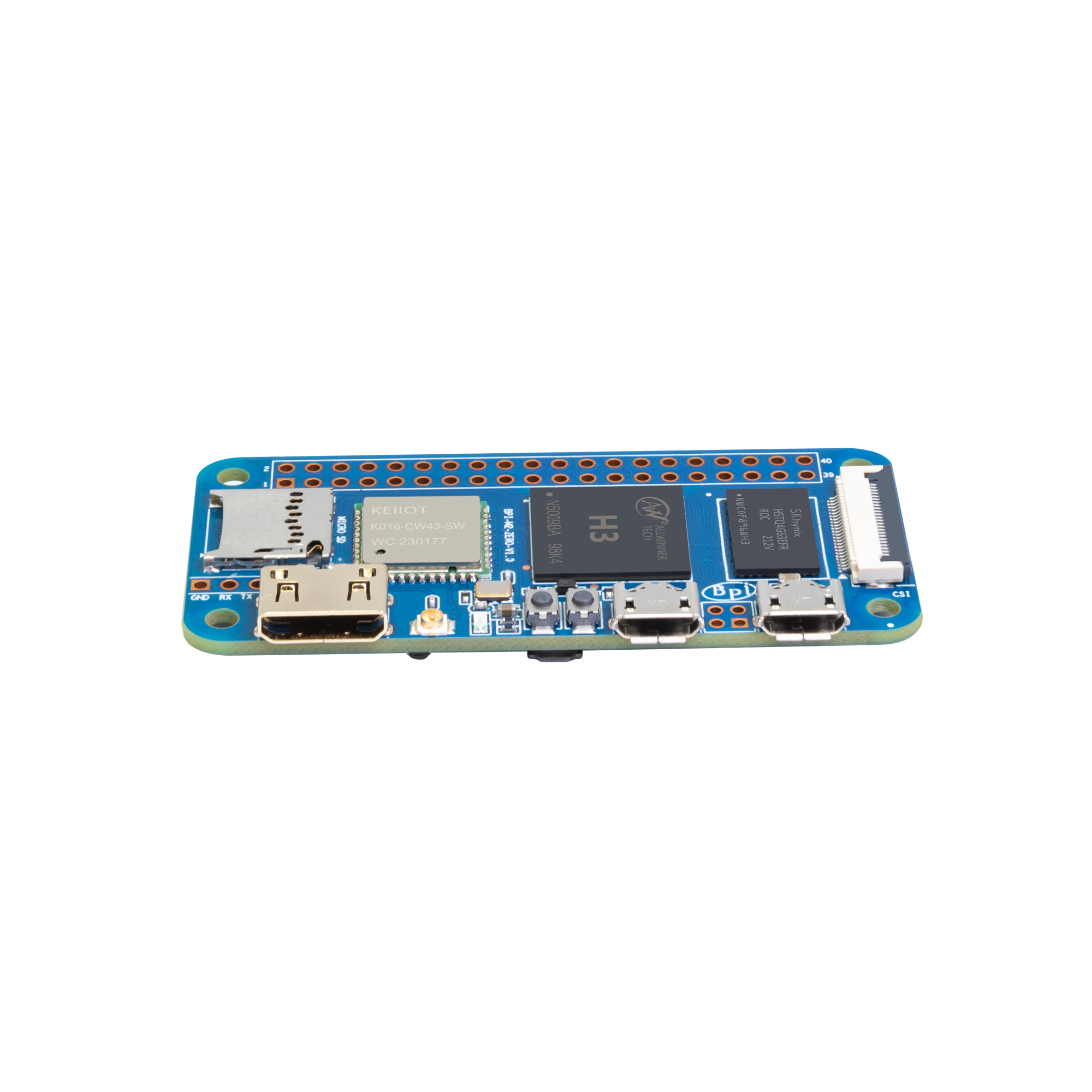Banana pi BPi-M2 zero quad-cor - Ddr3 Ram avaliação e preço