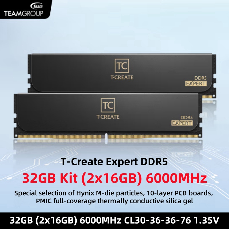 TEAMGROUP T-Create Expert CL30 - Ram Memory Module avaliação e preço