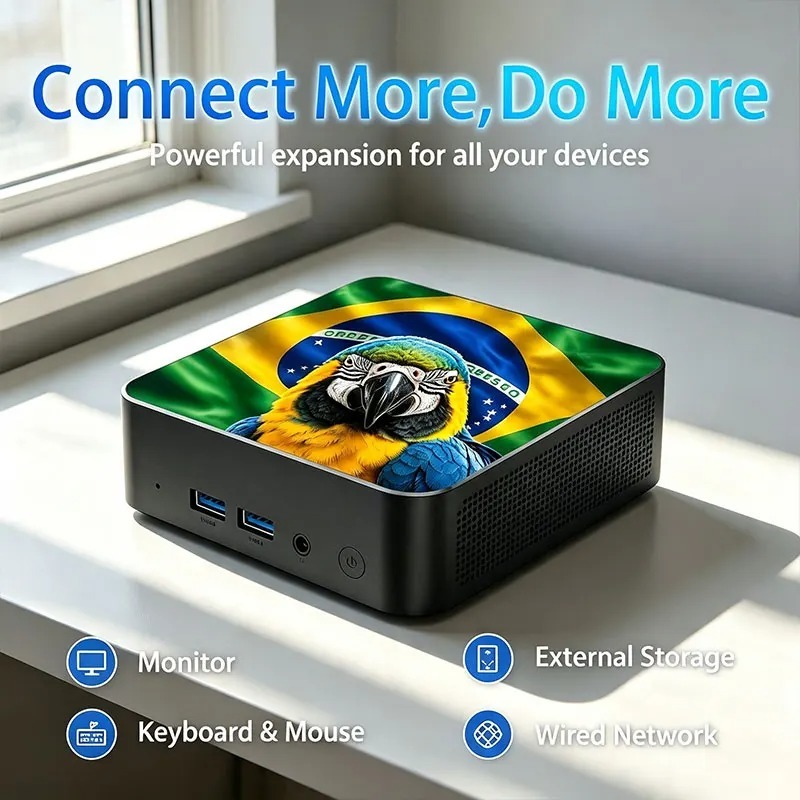 Novo Mini PC de Alto Desempenh - Ddr3 Ram avaliação e preço
