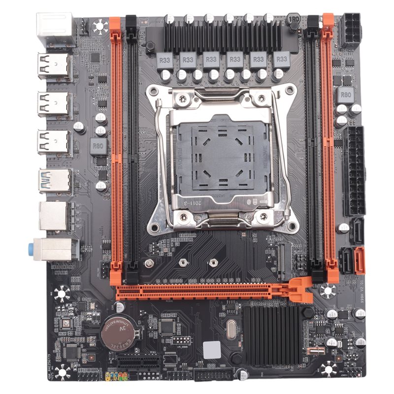 Placa-mãe QWE-X99 B85 LGA2011- - Ecc Ram Server avaliação e preço
