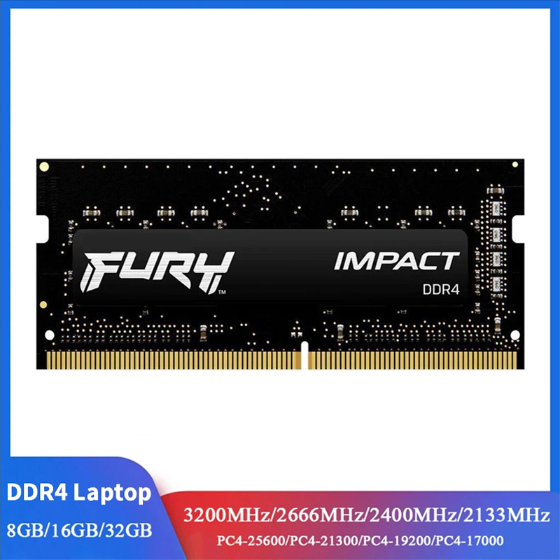 DDR4 FURY Impact RAM 16GB 8GB  - Sodimm Ddr4 avaliação e preço